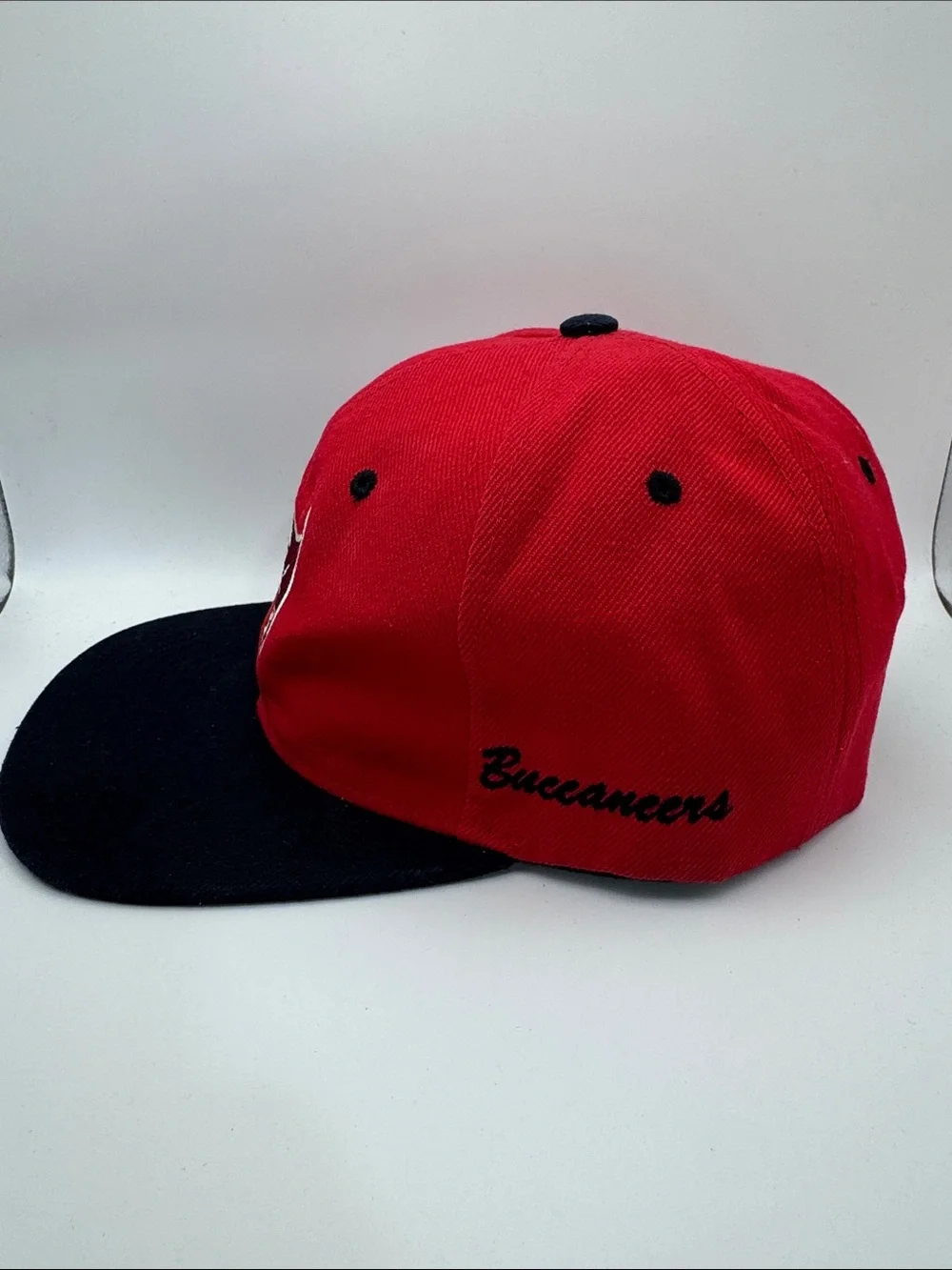 Tampa Bay Buccaneers Vintage SnapBack Hat Logo 7 Red Cap